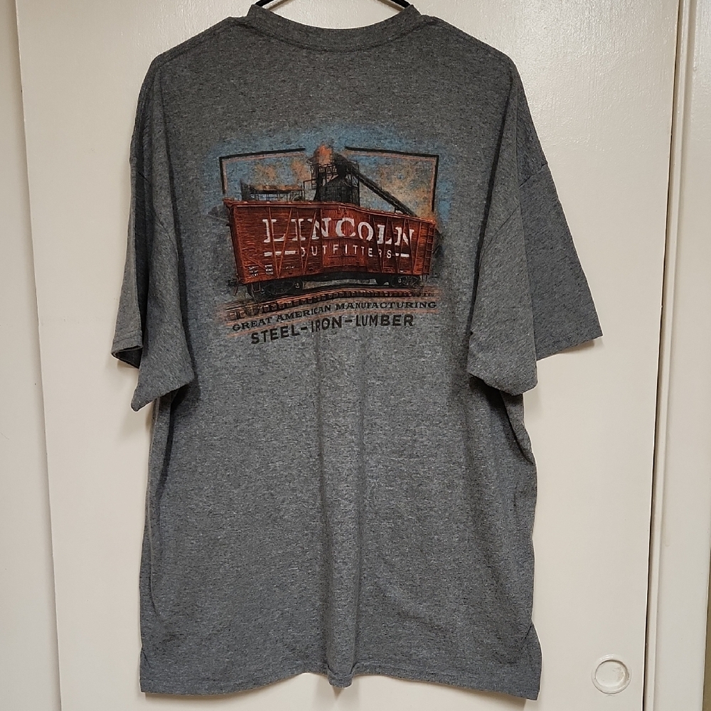 Gray Men's T-Shirt